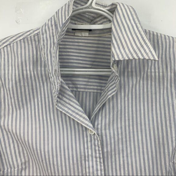 J Crew Size S L/S Button Front Blouse - Picture 2 of 5